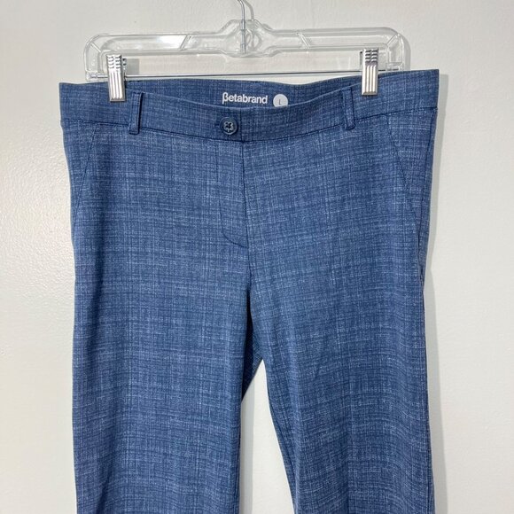 Betabrand Women's Blue Pants - Picture 2 of 8